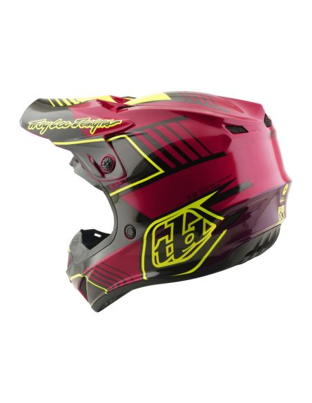 Casque cross enfant Troy Lee Designs 2026 GP Pro Segment - Fuchsia