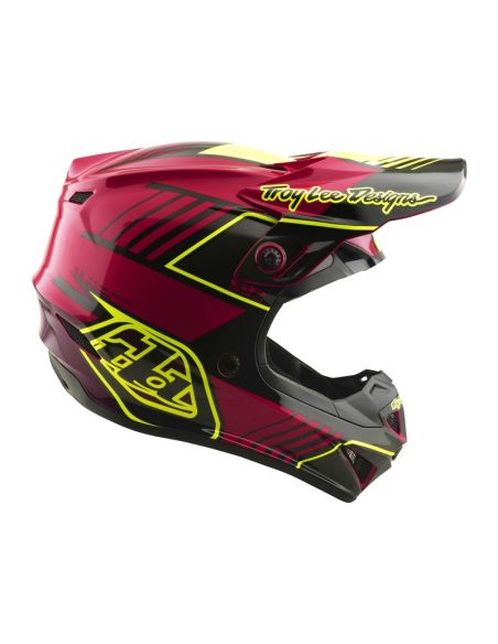 Casque cross enfant Troy Lee Designs 2026 GP Pro Segment - Fuchsia