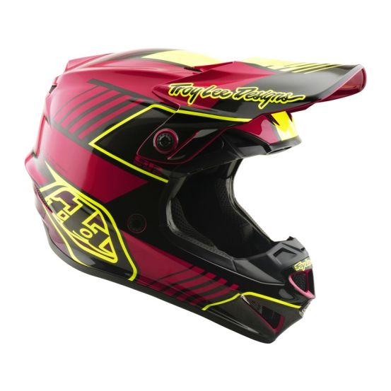 Casque cross enfant Troy Lee Designs 2026 GP Pro Segment - Fuchsia