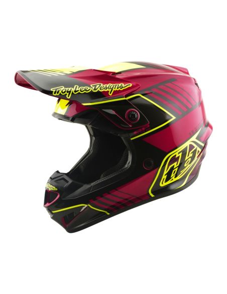 Casque cross enfant Troy Lee Designs 2026 GP Pro Segment - Fuchsia