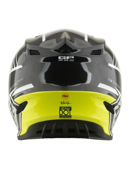 Casque cross enfant Troy Lee Designs 2026 GP Pro Segment - Gris