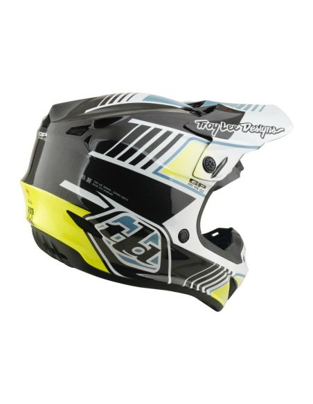 Casque cross enfant Troy Lee Designs 2026 GP Pro Segment - Gris