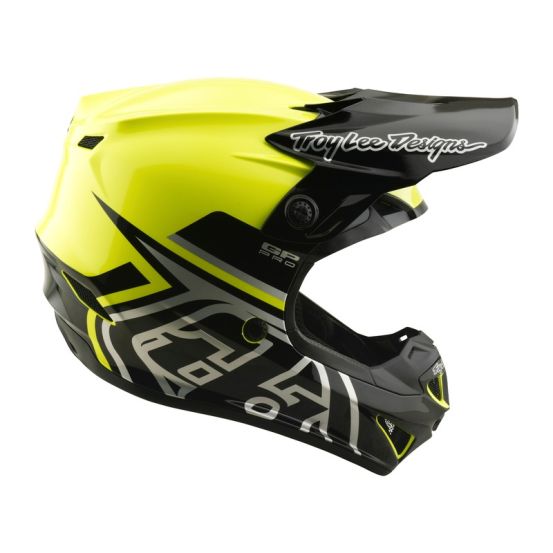 Casque cross enfant Troy Lee Designs 2026 GP Pro Segment - Jaune fluo