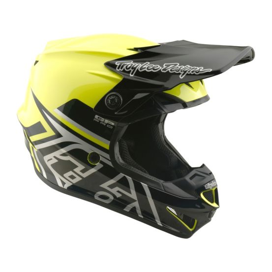 Casque cross enfant Troy Lee Designs 2026 GP Pro Segment - Jaune fluo