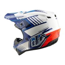 Casque cross Troy Lee Designs 2026 GP Pro Segment - Bleu 2