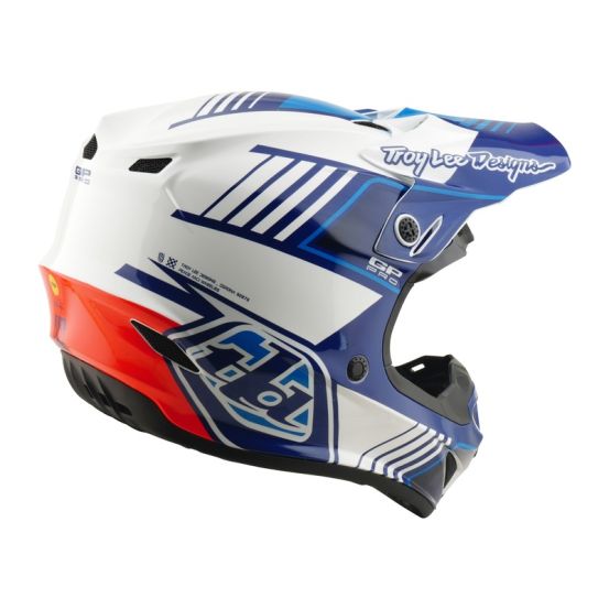 Casque cross Troy Lee Designs 2026 GP Pro Segment - Bleu