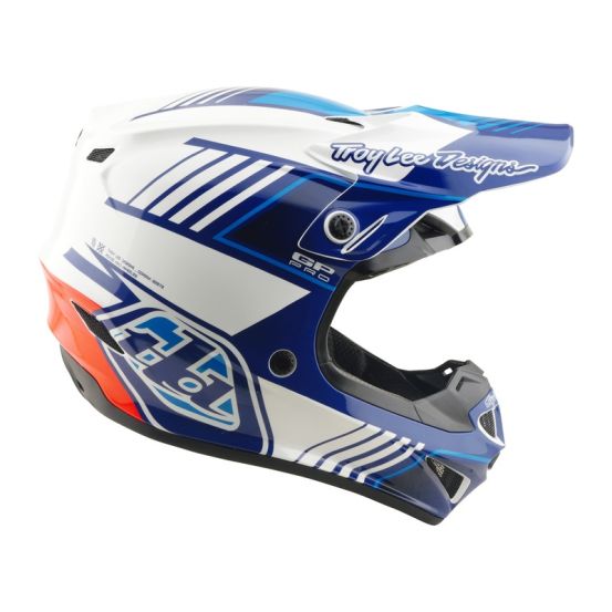 Casque cross Troy Lee Designs 2026 GP Pro Segment - Bleu