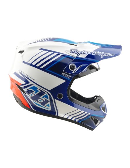 Casque cross Troy Lee Designs 2026 GP Pro Segment - Bleu