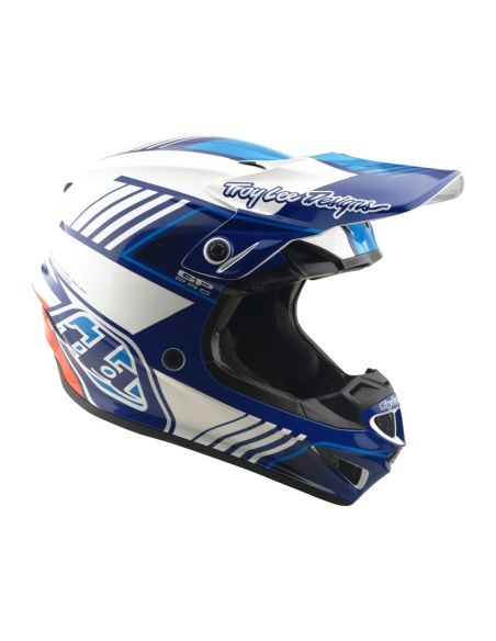 Casque cross Troy Lee Designs 2026 GP Pro Segment - Bleu