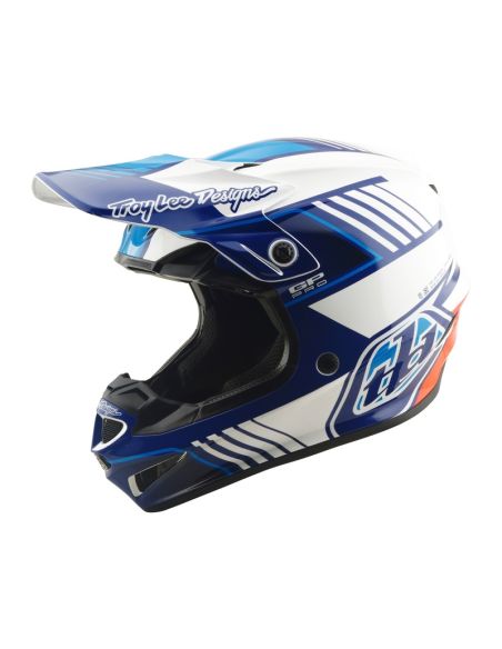 Casque cross Troy Lee Designs 2026 GP Pro Segment - Bleu