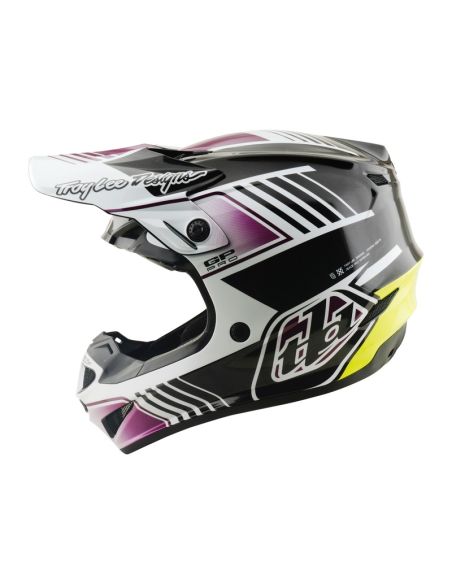 Casque cross Troy Lee Designs 2026 GP Pro Segment - Noir