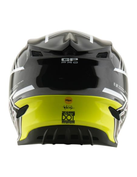 Casque cross Troy Lee Designs 2026 GP Pro Segment - Noir