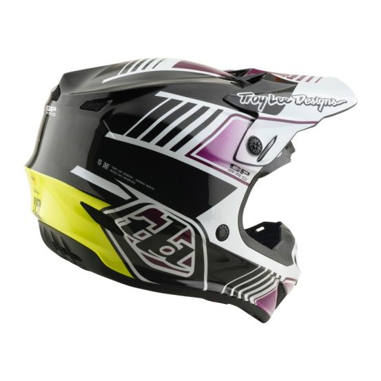Casque cross Troy Lee Designs 2026 GP Pro Segment - Noir