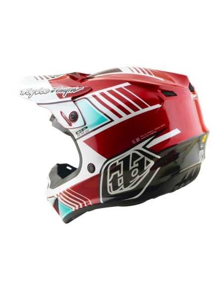 Casque cross Troy Lee Designs 2026 GP Pro Segment - Rouge
