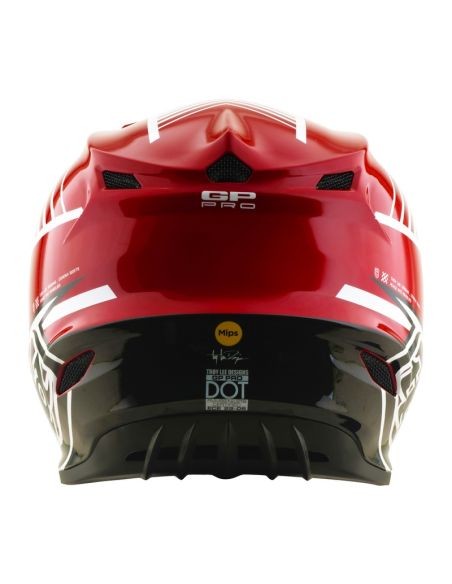 Casque cross Troy Lee Designs 2026 GP Pro Segment - Rouge
