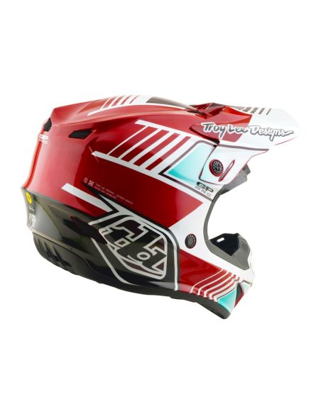 Casque cross Troy Lee Designs 2026 GP Pro Segment - Rouge