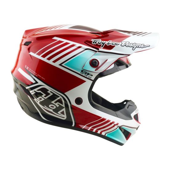 Casque cross Troy Lee Designs 2026 GP Pro Segment - Rouge