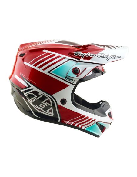 Casque cross Troy Lee Designs 2026 GP Pro Segment - Rouge