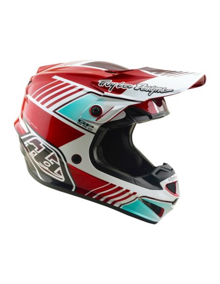 Casque cross Troy Lee Designs 2026 GP Pro Segment - Rouge