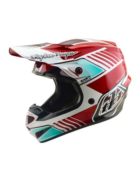 Casque cross Troy Lee Designs 2026 GP Pro Segment - Rouge