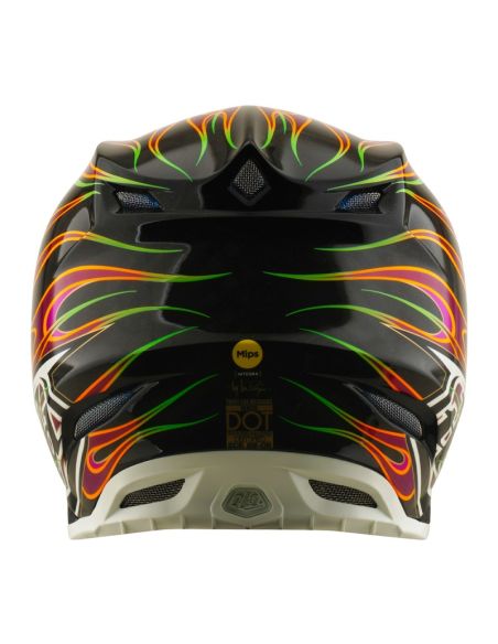 Casque cross Troy Lee Designs 2026 SE5 Carbon Torched - Noir Violet