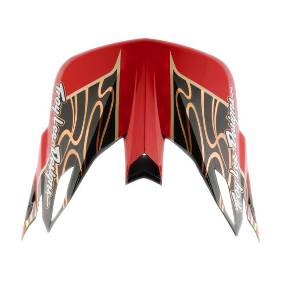 Casque cross Troy Lee Designs 2026 SE5 Carbon Wings - Rouge