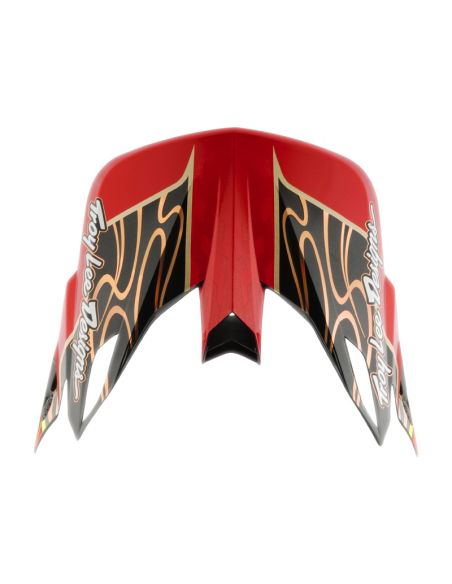 Casque cross Troy Lee Designs 2026 SE5 Carbon Wings - Rouge