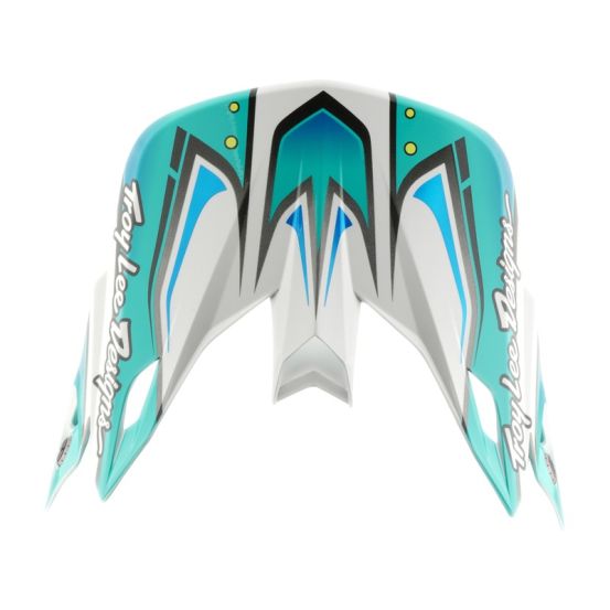Casque cross Troy Lee Designs 2026 SE5 Composite Crest - Turquoise