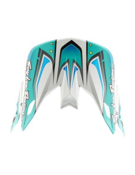 Casque cross Troy Lee Designs 2026 SE5 Composite Crest - Turquoise