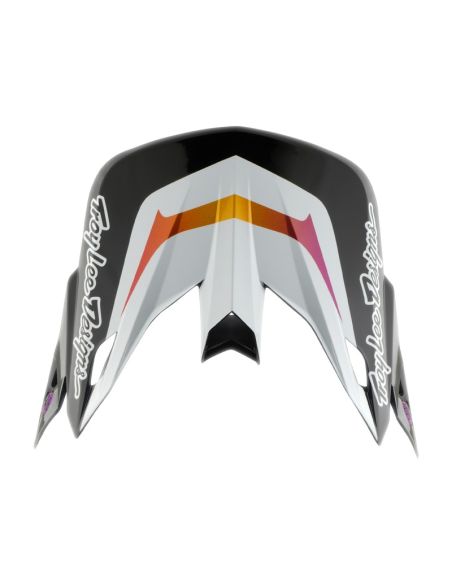 Casque cross Troy Lee Designs 2026 SE5 Composite Lined Up - Noir