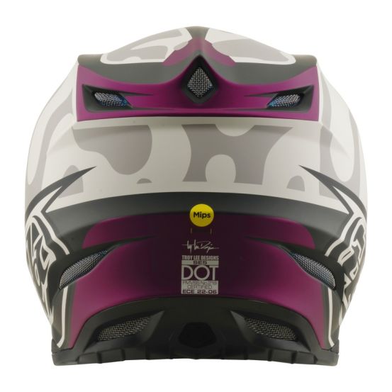 Casque cross Troy Lee Designs 2026 SE5 Composite Myth - Gris