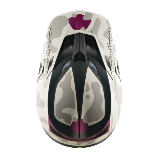 Casque cross Troy Lee Designs 2026 SE5 Composite Myth - Gris