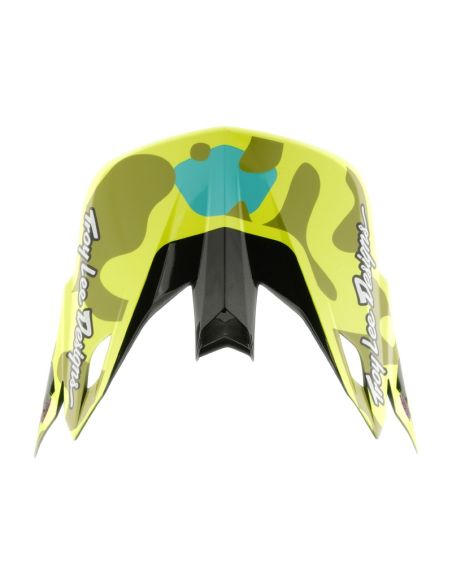 Casque cross Troy Lee Designs 2026 SE5 Composite Myth - Jaune fluo