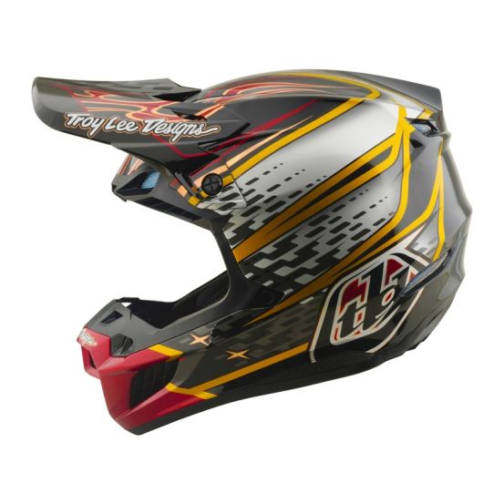 Casque cross Troy Lee Designs 2026 SE5 Composite Wings - Noir