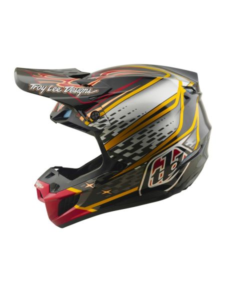 Casque cross Troy Lee Designs 2026 SE5 Composite Wings - Noir