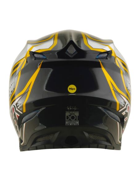 Casque cross Troy Lee Designs 2026 SE5 Composite Wings - Noir