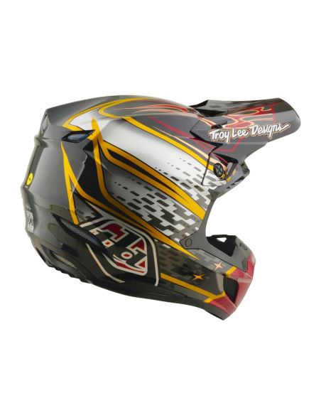 Casque cross Troy Lee Designs 2026 SE5 Composite Wings - Noir