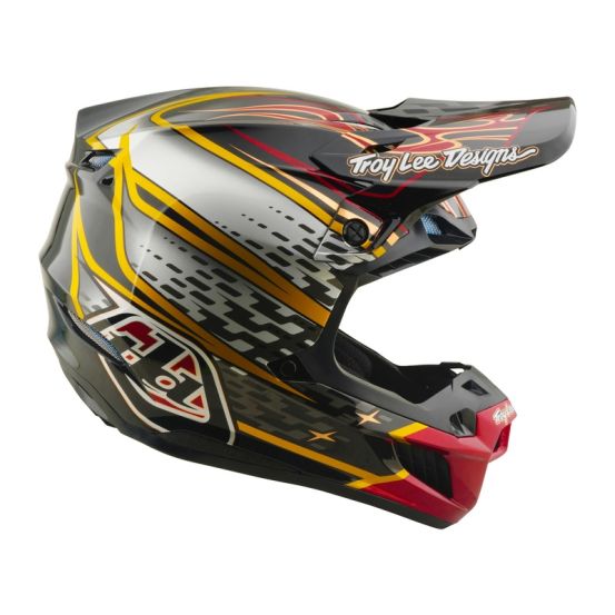 Casque cross Troy Lee Designs 2026 SE5 Composite Wings - Noir
