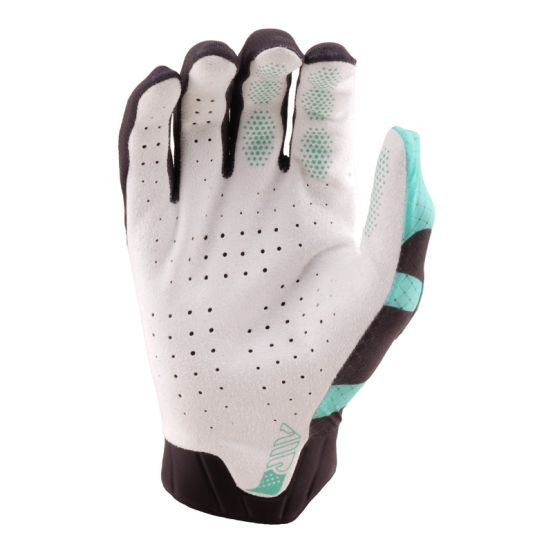 Gants cross Troy Lee Designs 2026 Air Cyclops - Carbone Turquoise