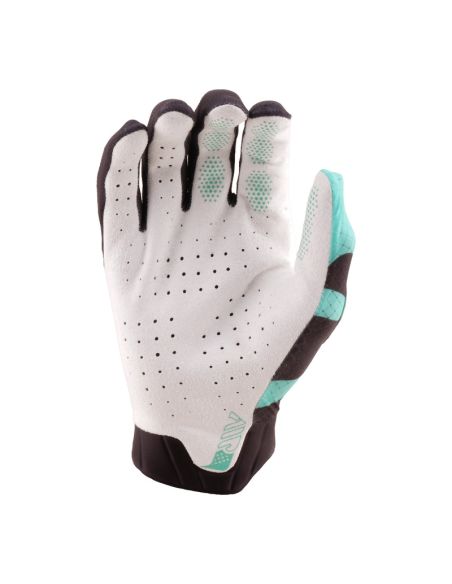Gants cross Troy Lee Designs 2026 Air Cyclops - Carbone Turquoise