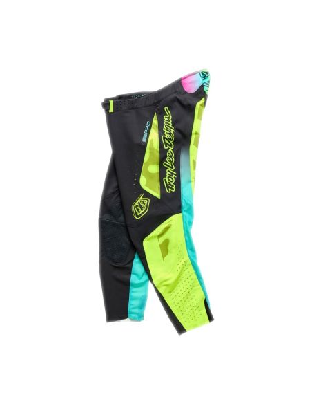 Pantalon cross Troy Lee Designs 2026 SE Pro Myth - Noir Jaune fluo