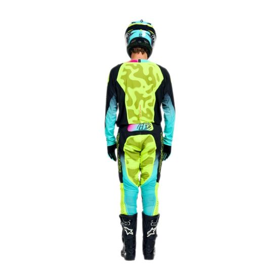 Pantalon cross Troy Lee Designs 2026 SE Pro Myth - Noir Jaune fluo