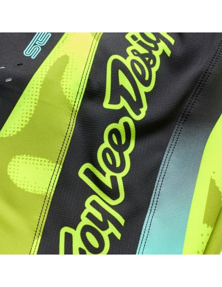 Pantalon cross Troy Lee Designs 2026 SE Pro Myth - Noir Jaune fluo