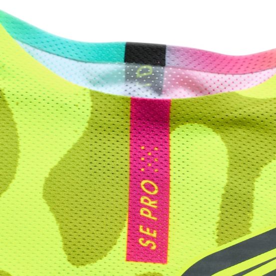 Maillot cross Troy Lee Designs 2026 SE Pro Myth - Noir Jaune fluo