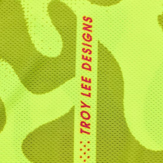 Maillot cross Troy Lee Designs 2026 SE Pro Myth - Noir Jaune fluo
