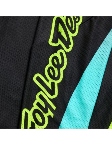 Maillot cross Troy Lee Designs 2026 SE Pro Myth - Noir Jaune fluo