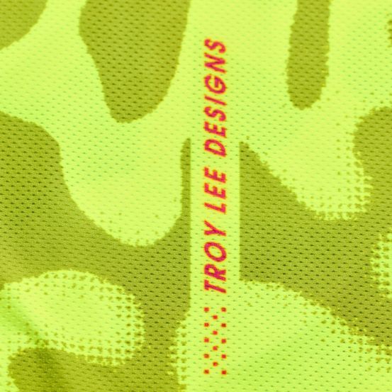 Maillot cross Troy Lee Designs 2026 SE Pro Myth - Noir Jaune fluo