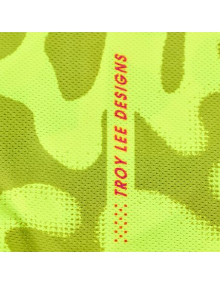 Maillot cross Troy Lee Designs 2026 SE Pro Myth - Noir Jaune fluo