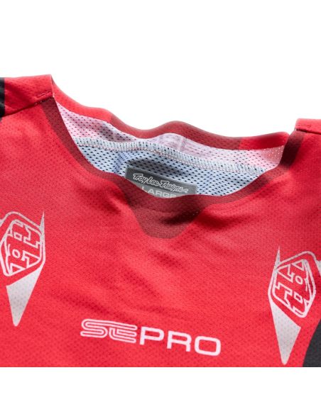Maillot cross Troy Lee Designs 2026 SE Pro Salvo - Rouge Blanc