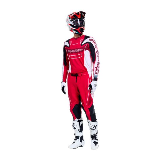 Maillot cross Troy Lee Designs 2026 SE Pro Salvo - Rouge Blanc